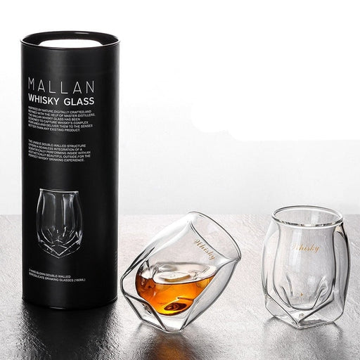 Copos De Vidro Para Whisky Mallan Com Gift Box- 180Ml 76